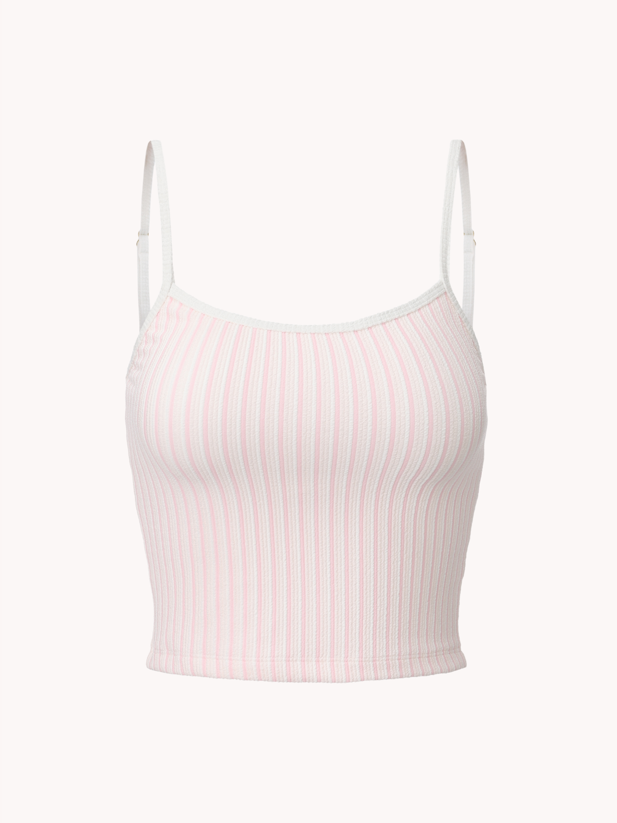 Club Tank Top - Blush Pink Stripe